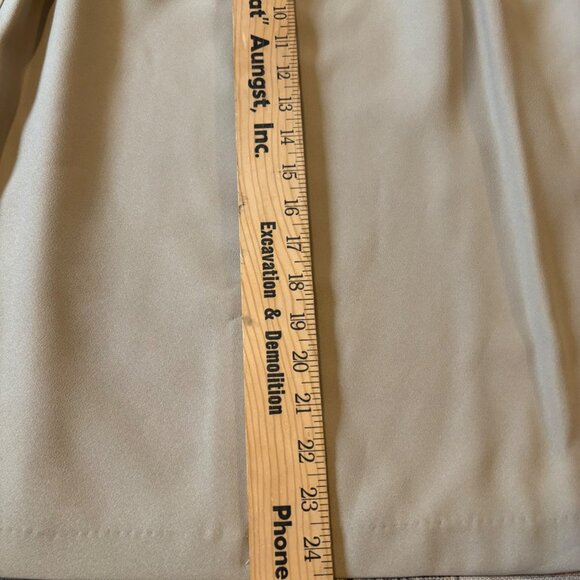 Kew Magram Collection Womens Beige & Cream Button-Up Blazer & Skirt Set Size 8 - Picture 10 of 10